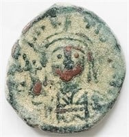 Maurice Tiberius 582-602AD 1/2 Follis Ancient coin