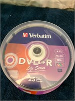 Dvd- R- 25 disk New