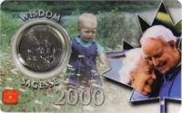 RCM 2000 Canada .25¢ Wisdom Coin