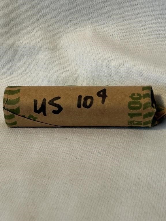 ROLL - USA - 10 Cents (50 coins, various)
