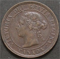 Canada Large Cent 1886 Obv 2