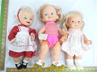 3 Dolls from the 60's to 80's