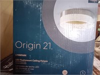 Origin 21 Lynnpark 1-light 11.95-in Brushed Nickel