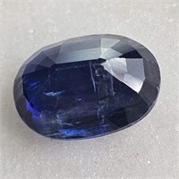 CERT 1.70 Ct Faceted Madagascar Kyanite, Oval Shap