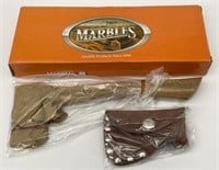 Marbles MR000 Mini Belt Axe New In Box w/ Leather