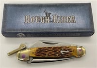 Rough Rider Folding Blade Knife w/ Box
Measures