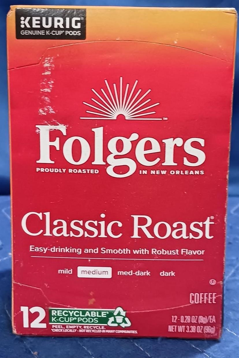 Folgers Classic Roast - Medium Pods