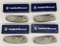 (4) Smith & Wesson SORT Tactical Folding Knife In