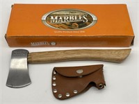 Marbles MR000 Mini Belt Axe In Box w/ Leather