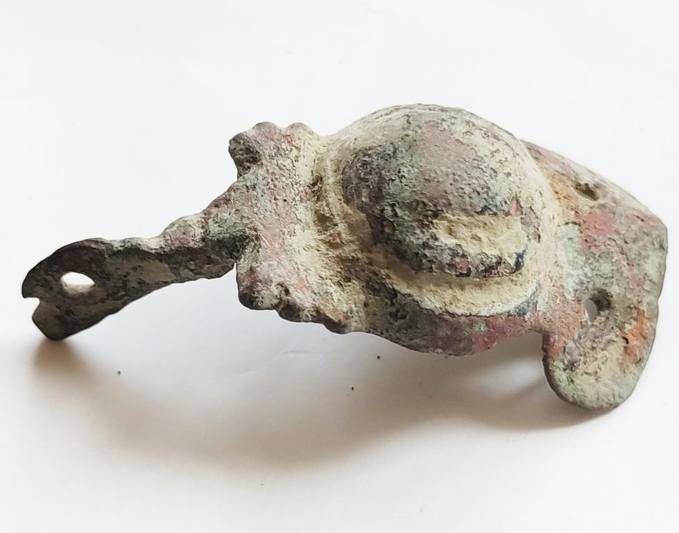 Post Medieval 1500s "Scallop" Pilgrims brooch 43mm