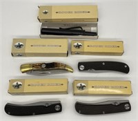 (5) Rough Rider Folding Knife / Knife Sharpener