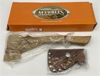 Marbles MR000 Mini Belt Axe New In Box w/ Leather
