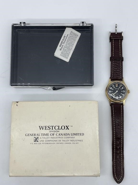 Vintage Westclox 17 Jewel Watch