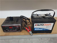 Battery charger and battery untested