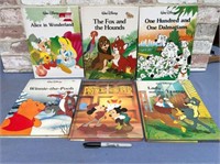 (6 PCS) WALT DISNEY CHILDREN'S HARDBACK BOOKS