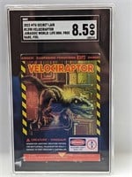 2023 MTG Jurassic World Velociraptor Foil SGC 8.5