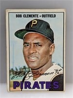 1967 Topps #400 Roberto Clemente Pirates HOF
