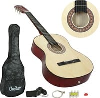 NEW-38''  ACOUSTIC  GUITAR W/ ACCESSORY