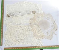 5 Fancy Work Items, Table Runners? Doilies?