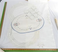 5 Fancy Work Items, Table Runners? Doilies?