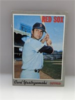 1970 Topps #10 Carl Yastrzemski Red Sox HOF
