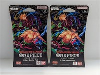 (2) One Piece Wings of the Captain Blister Packs