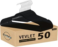 GVTECH Velvet Coat Hangers 50-Pack