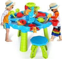 3-in-1 Kids Sand Water Table Toy