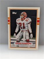 1989 Topps Traded #30 T Deion Sanders RC Falcons