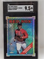 2023 Topps Chrome Update Mojo RC Yoshida SGC 9.5