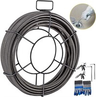 Mophorn 100ft Drain Cleaning Cable