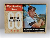 1968 Topps #261 Harmon Killebrew All Star HOF