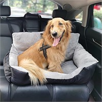 FAREYY Plush Dog Car Seat for 2