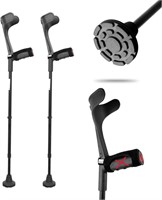 USED-KMINA Adjustable Adult Crutches x2