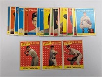 1958 Topps  (20 Different Cards)