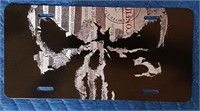 Skull License Plate and Frames
