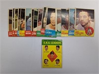 1963 Topps  (16 Different Cards)