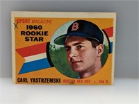 1960 Topps #148 RC Carl Yastrzemski Red Sox HOF mk