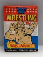 1987 Topps Wrestling Mania III Pack