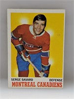 1970-71 Topps Hockey Serge Savard card 51