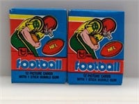 1979 Topps (2) Unopened Wax Packs Earl Cambell RC