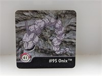 1999 Pokemon Action Flipz Series One Onix #41