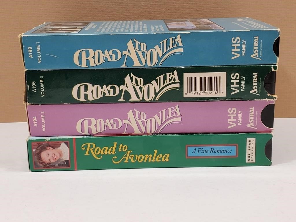 Lot of Vintage Road to Avonlea VHS