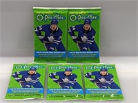 (5) 2021-22 O-Pee-Chee Hockey Packs