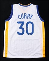 Autographed Stephen Curry Jersey