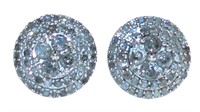 Round Brilliant 1.00 ct Diamond Stud Earrings