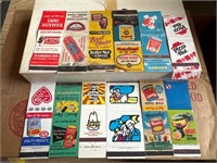 Vintage match book covers