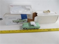 Two, 1955 Ford Thunderbird DieCast Cars