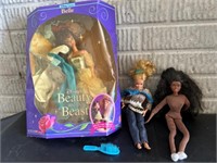 Mattel Barbie lot. Disney Belle.