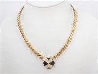 Christian Dior Kihei Chain Stone Necklace